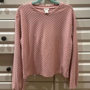 Crewcuts dot top girl size L